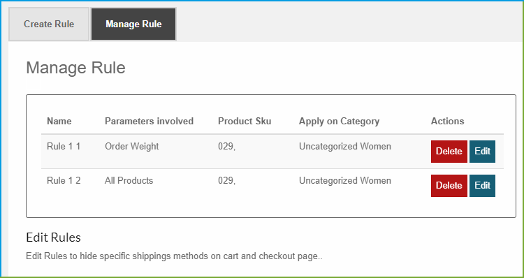 WooCommerce hide shipping methods