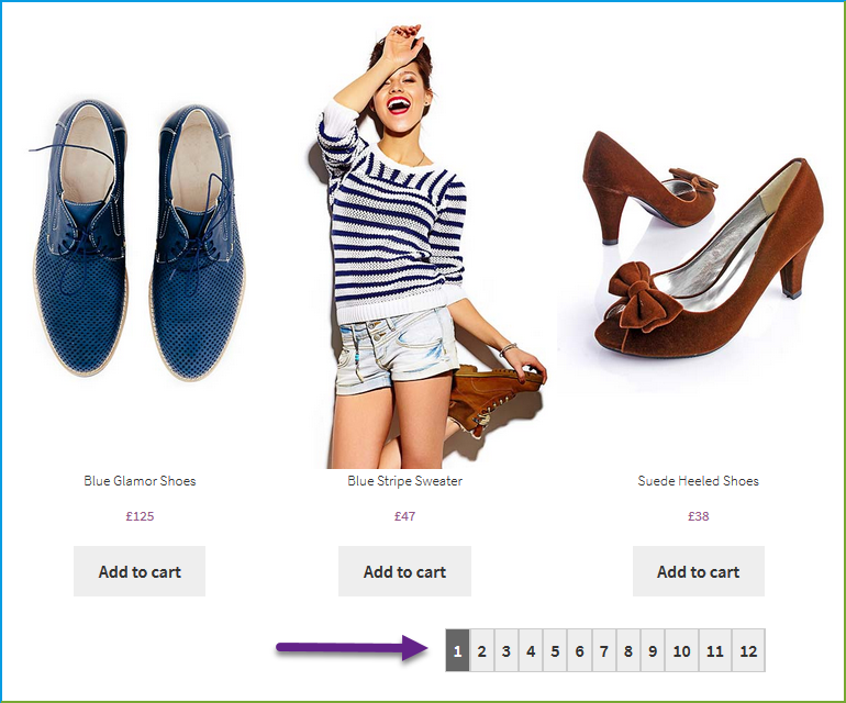 WooCommerce load more products - pagination