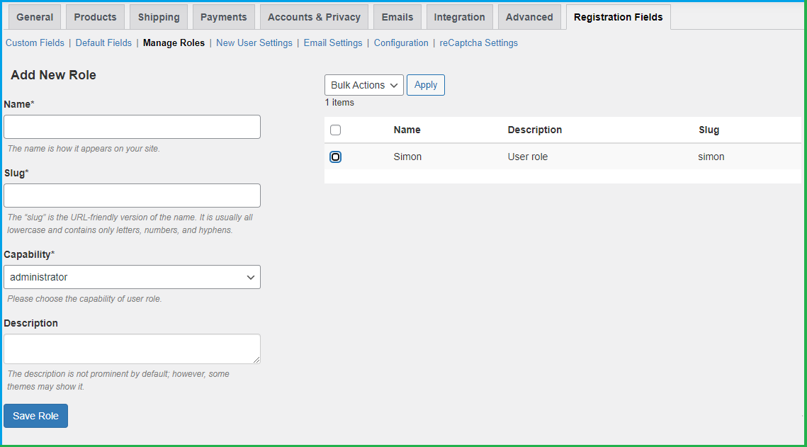 WooCommerce Registration Fields Plugin - Custom Signup Fields - 1