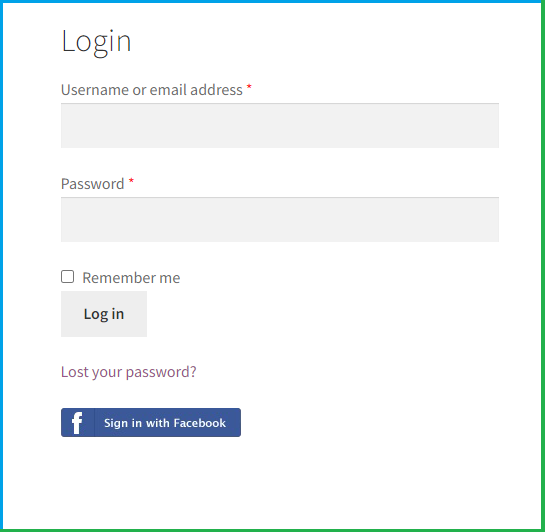 WooCommerce Social Login