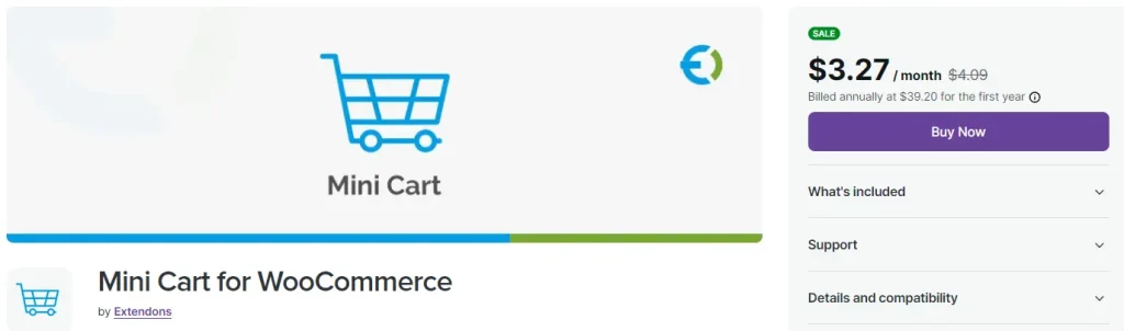 WooCommerce mini cart