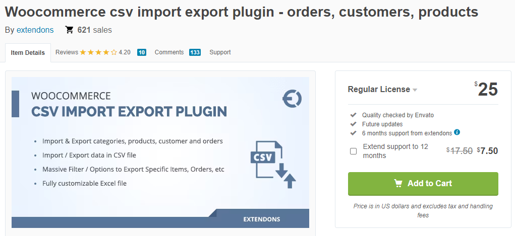 WooCommerce CSV Import Export Plugin