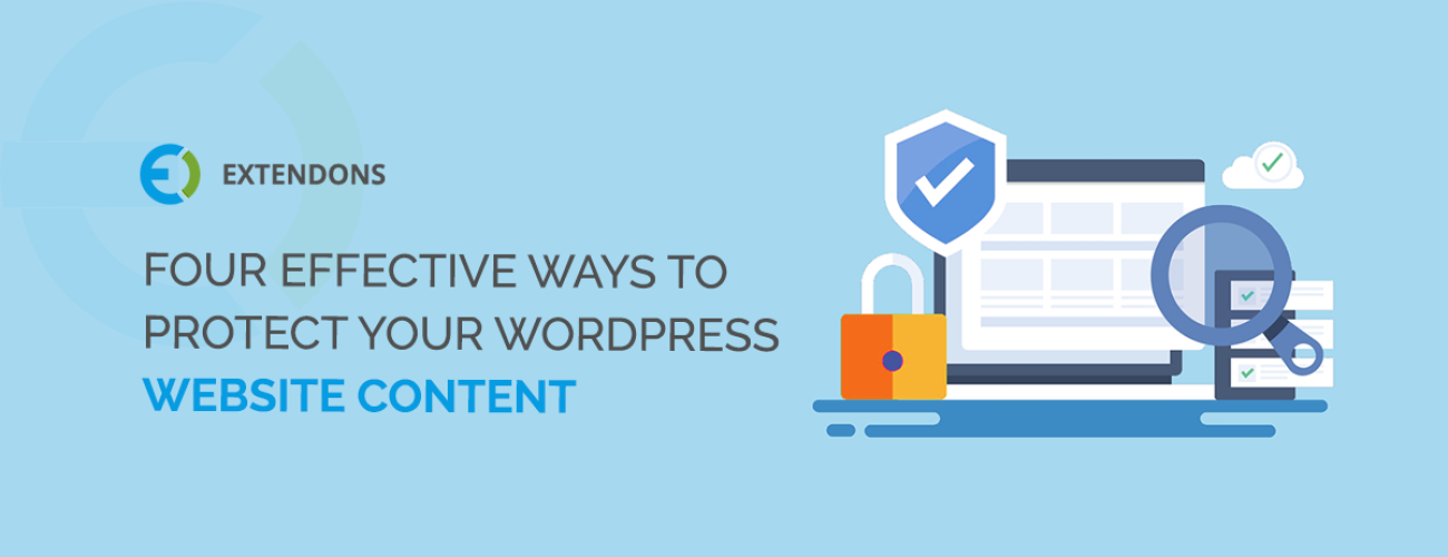 Four-EFFECTIVE-WAYS-TO--PROTECT-YOUR-WORDPRESS-WEBSITE-CONTENT